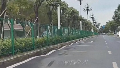 珠海一段“波浪路”频刮底盘，市民称“开车像坐船”，网友发视频盼早维修，官方回应：道路持续不均匀下沉，已启动治理招标工作