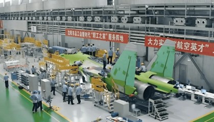 沈飞超级工厂主体竣工，歼-35年产百架稳了，中国五代机“暴兵”开启