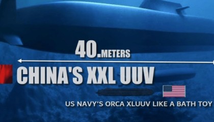 中国超大型无人潜航器亮相，长达42米，携6至8枚鱼雷，规模在同类装备实属罕见！