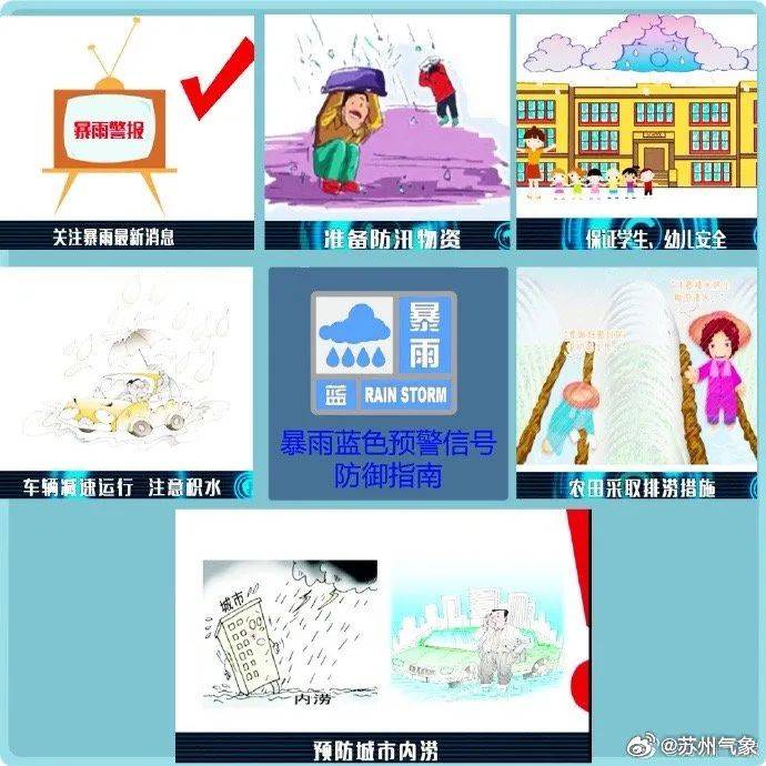 双预警齐发！大暴雨！台风今晚影响苏州！
