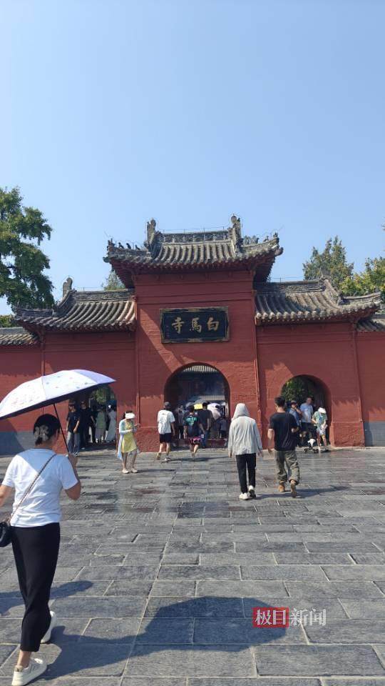 印乐方丈管理下的白马寺：僧人顶着高温种地，义工称寺里秉承农禅并重