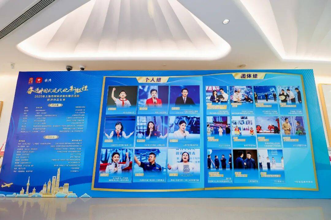 多元创新演绎时代强音！2025年上海市微宣讲宣传展示活动终评结果揭晓