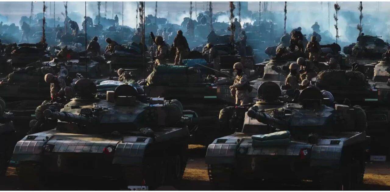 大场面!机器狗、无人机开路,实兵对抗演练画面公布