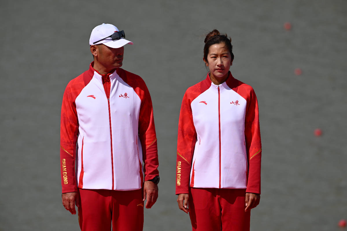 图集|十五运赛艇女子单人双桨决赛，鲁诗雨获银牌