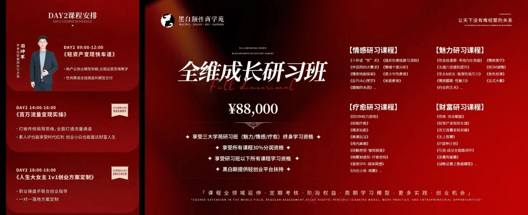 “眼神给出去”爆火，黑白颠周媛走红：自称“性商教母”，付费课收入超2400万
